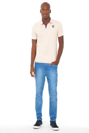Calça jeans clara cheap masculina polo wear