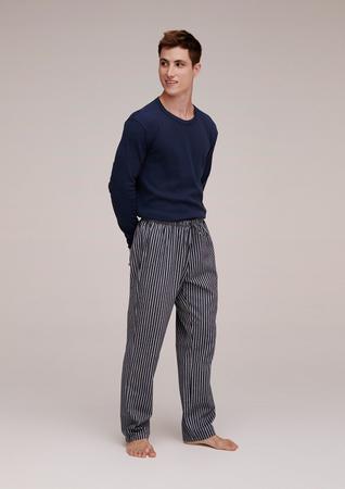 Cal a Masculina Pijama Xadrez Em Flanela Hering Cal as