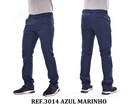 PANTALON CHINO AZUL TINTA