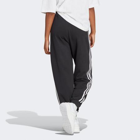 Legging Adidas 3 Listras Cinza Chumbo Feminino