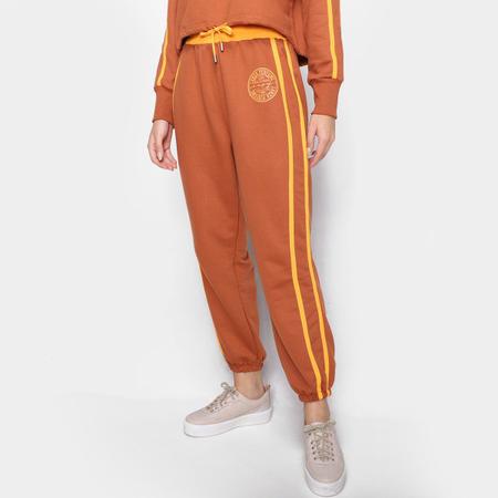 Calça moletom on sale com listra feminina