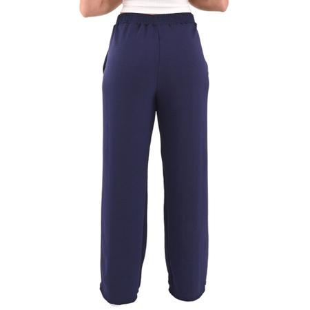 Imagem de Calça Pantalona Feminina Cintura Alta Tendência Moda Envio Imediato