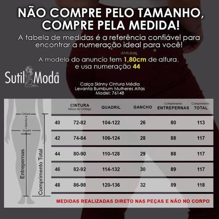 Calça para Mulheres Altas Skinny Cintura Média Levanta Bumbum Ri19 Transforme Seu Look Imagem de Calça para Mulheres Altas Skinny Cintura Média Levanta Bumbum Ri19 Transforme Seu Look