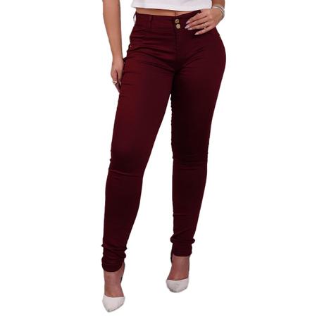 Calça para Mulheres Altas Skinny Cintura Média Levanta Bumbum Ri19 Transforme Seu Look Imagem de Calça para Mulheres Altas Skinny Cintura Média Levanta Bumbum Ri19 Transforme Seu Look