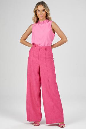 Imagem de Calça PKS Wide Leg Rosa Pink