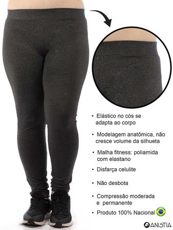 Legging plus size best sale grossa