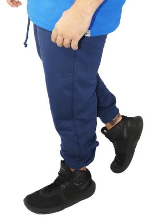 Calça moletom com sales elastico na barra