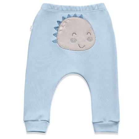 Imagem de Calça Saruel Com Bordado Hug Azul CAL00902