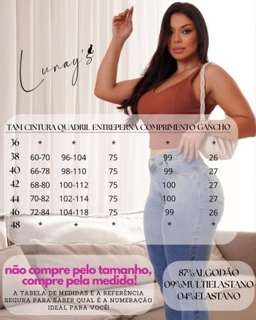 Calça Skinny Cintura Alta Levanta Bumbum Legião by Ri19 L364 Imagem de Calça Skinny Cintura Alta Levanta Bumbum Legião by Ri19 L364