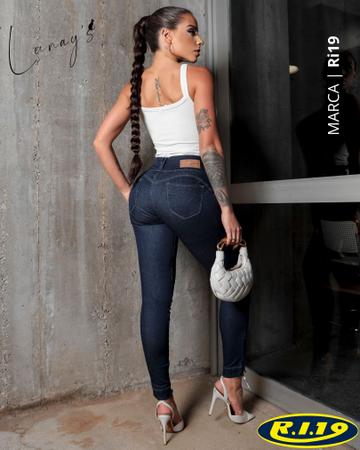 Imagem de Calça Skinny Cintura Média Levanta Bumbum Ri19 L194