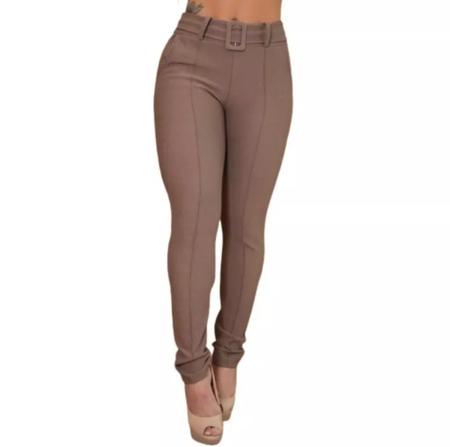 Cal a Skinny Com Cinto Malha Grossa Feminina 38 Floral Modas