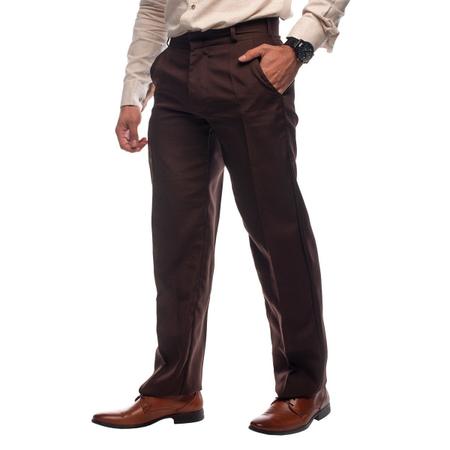 Calça sales masculina marrom