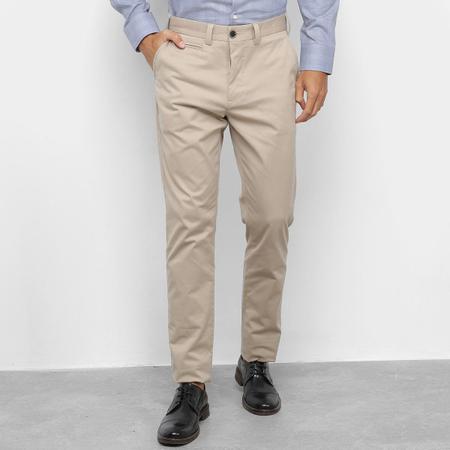 Calça social caqui 2025