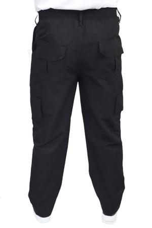 Demorgan Uniformes - Calça Tática Masculina Rip Stop 1/2 elástico