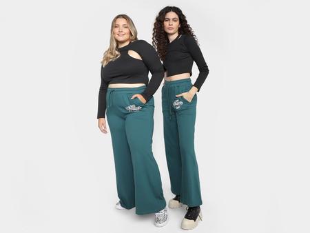 Imagem de Calça Vista Magalu Wide Leg Sport Vintage