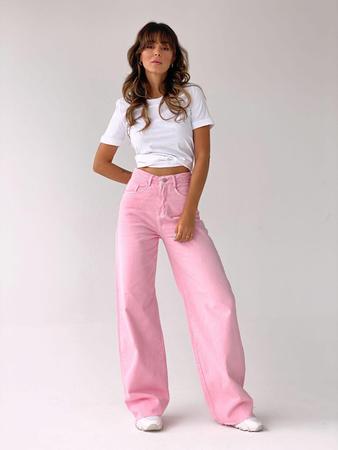 Calça Wide Leg Jeans Clio Jeans Claro