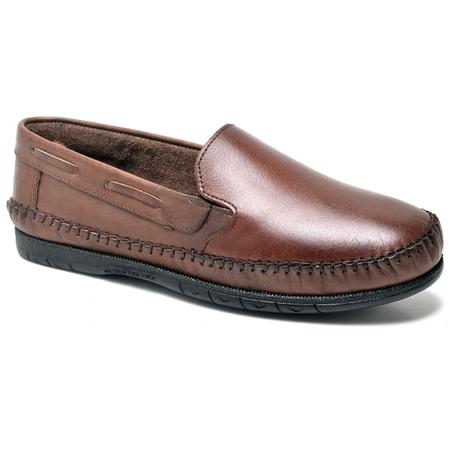 Mocassim masculino couro sales legitimo