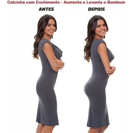 Calcinha de Bumbum com Enchimento: Levanta e Aumenta modelo Bundex em  Promoção na Americanas