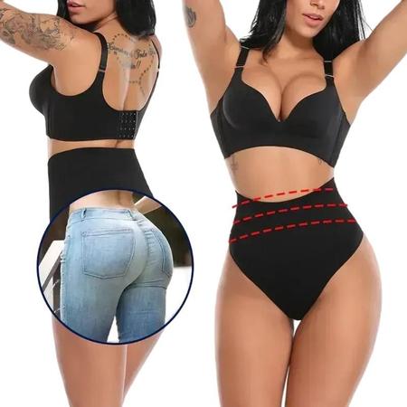 Calcinha modeladora on sale cintura alta