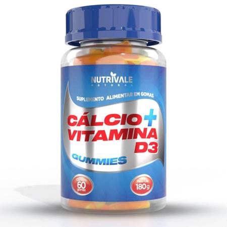 Imagem de Cálcio + Vitamina D3 Gummies 60 Gomas - Nutrivale