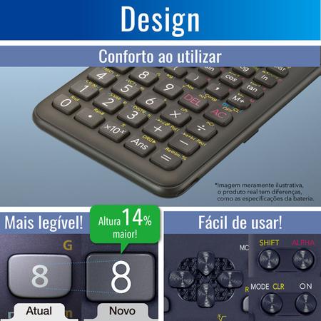 Imagem de Calculadora Científica Casio Fx-82ms Casio 240 Funções