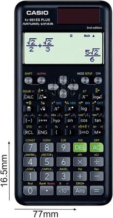 Calculadora Científica Casio FX-991ES Plus-2S4DT, 417 Funções + 04 Linhas,  Display Natural - Calculadora Científica - Magazine Luiza