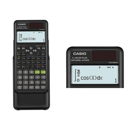 Calculadora Científica Casio C/ 417 Funções, Visor De 4 Linhas Fx-991esplus