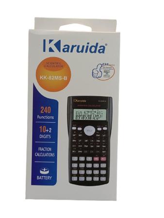 Calculadora Cientifica Caoyueo KK-82MS-D Com 240 Funçoes - Preto
