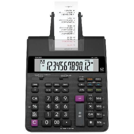 Calculadora com Bobina, 2 Cores de Impressao, 2.0 Linha, HR-150RC-B-DC Preta - Casio Imagem de Calculadora com Bobina, 2 Cores de Impressao, 2.0 Linha, HR-150RC-B-DC Preta