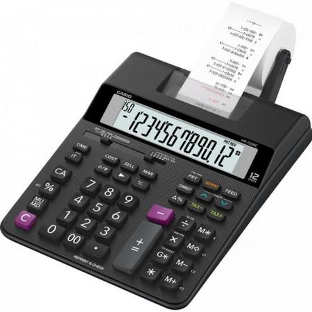 Imagem de Calculadora Com Bobina Compacta Casio HR150RC-B Preta