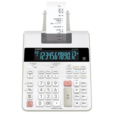 Imagem de Calculadora com Bobina de mesa bivolt Fr-2650rc Casio