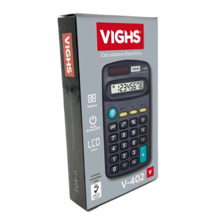 Imagem de Calculadora de bolso 8 digitos v402 - vighs