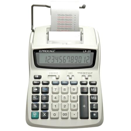Imagem de Calculadora de Impressão Procalc Lp25 12 Dígitos