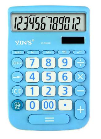Imagem de Calculadora De Mesa 12 Dígitos Yins 