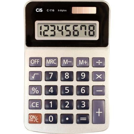 Imagem de Calculadora De Mesa 8 Dígitos Modelo Calck C-116