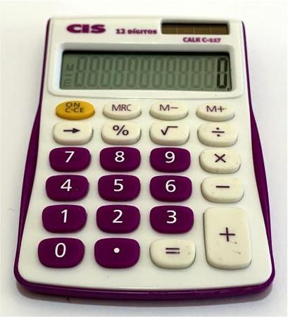 Imagem de Calculadora De Mesa C117 12 Dígitos - CIS