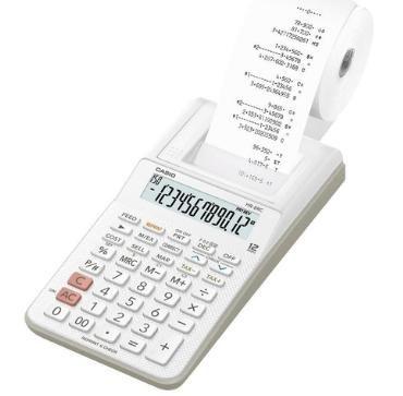 Imagem de Calculadora de mesa com bobina HR-8RC-WE