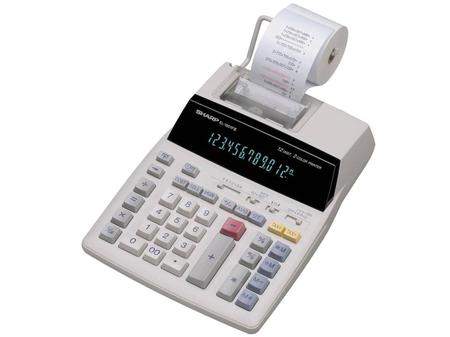 Imagem de Calculadora de Mesa Sharp com Bobina