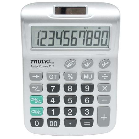 Imagem de Calculadora de Mesa Truly 6001 10 Dígitos
