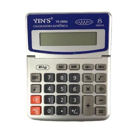 Imagem de Calculadora de Mesa YS 1800A -  8 Digitos.