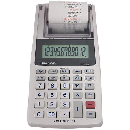 Imagem de Calculadora El-1611V Handheld Port Branco