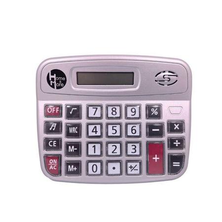 Imagem de Calculadora Eletrônica de 8 Dígitos com Display e Som