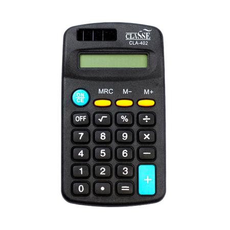 Imagem de Calculadora Eletrônica de Bolso Pequena 8 Dígitos Portátil  Classe CLA-402 Calculo
