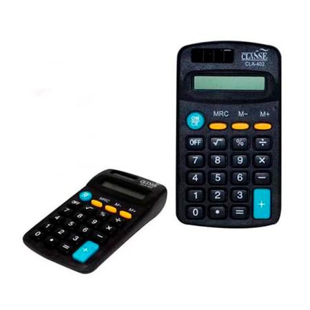 Imagem de Calculadora Eletrônica de Bolso Pequena 8 Dígitos Portátil  Classe CLA-402 Calculo