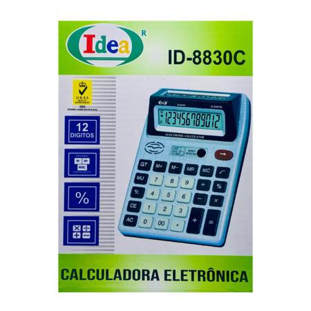Imagem de Calculadora Eletrônica Idea 12 Dígitos