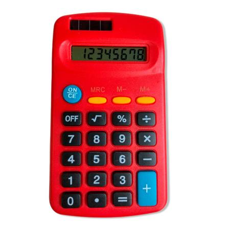Imagem de Calculadora Eletrônica Pequena 8 Dígitos Portátil CLA-402C Classe