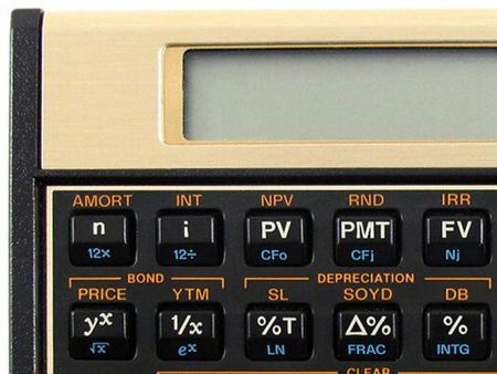 Imagem de Calculadora Financeira HP 10 Dígitos 120 Funções - 12C GOLD BOX Preta