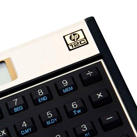 Imagem de Calculadora Financeira HP 12C Gold, 120 Funções, Visor LCD, RPN e ALG