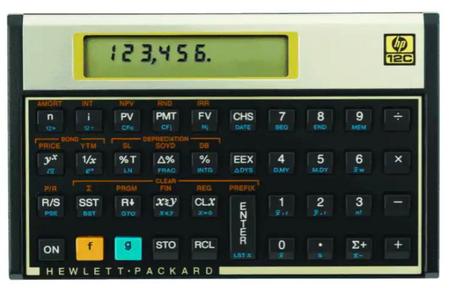 Imagem de Calculadora Financeira HP 12C Original Lacarada