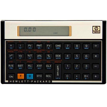 Imagem de Calculadora Financeira HP12C Gold, 120 Funções, Visor LCD, RPN e ALG